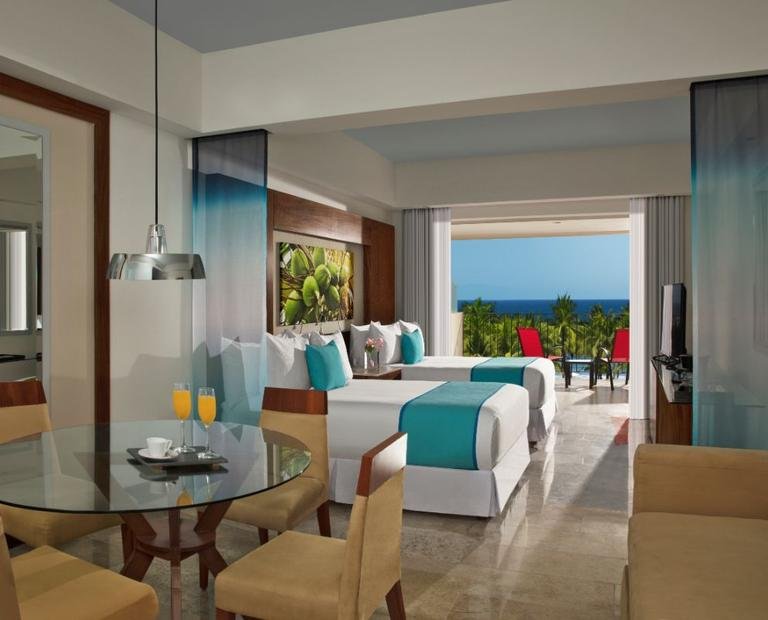 Junior suite ocean view Hotel Krystal Grand® Nuevo Vallarta